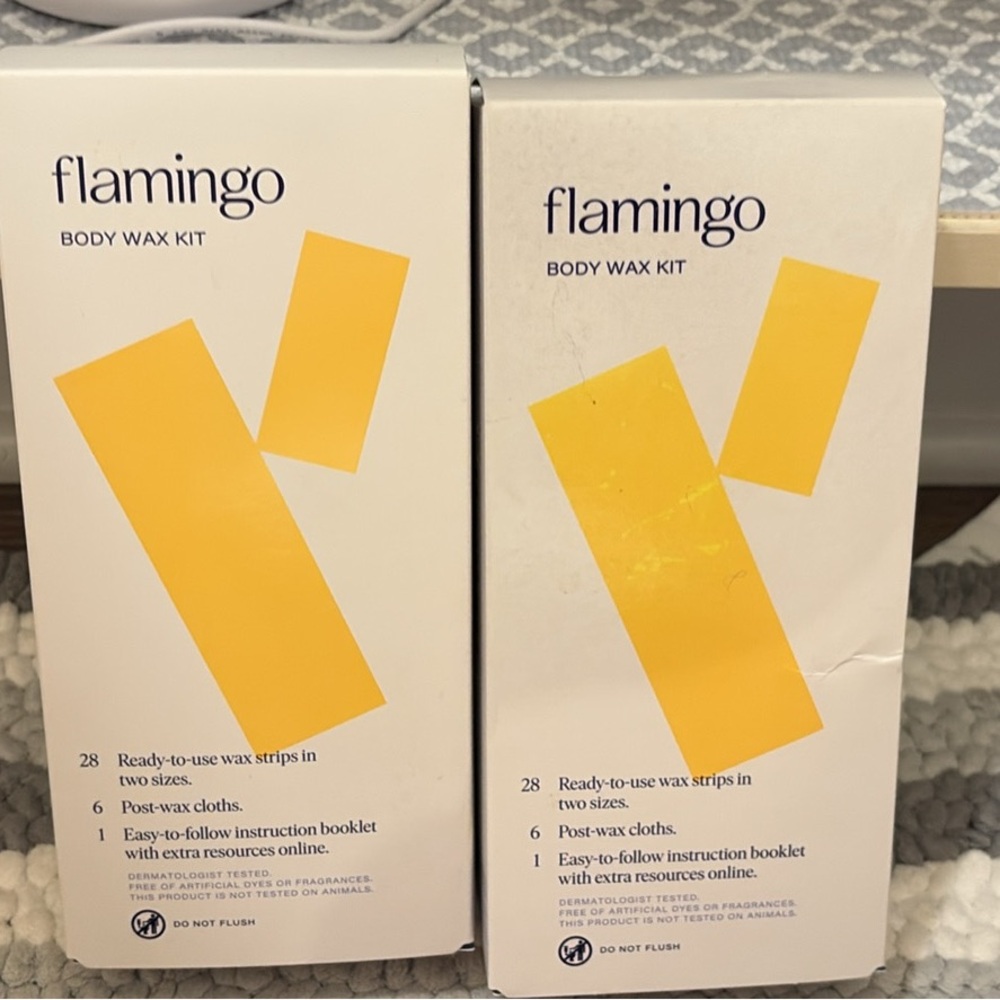 Two Flamingo Body Wax Kits-Never Opened